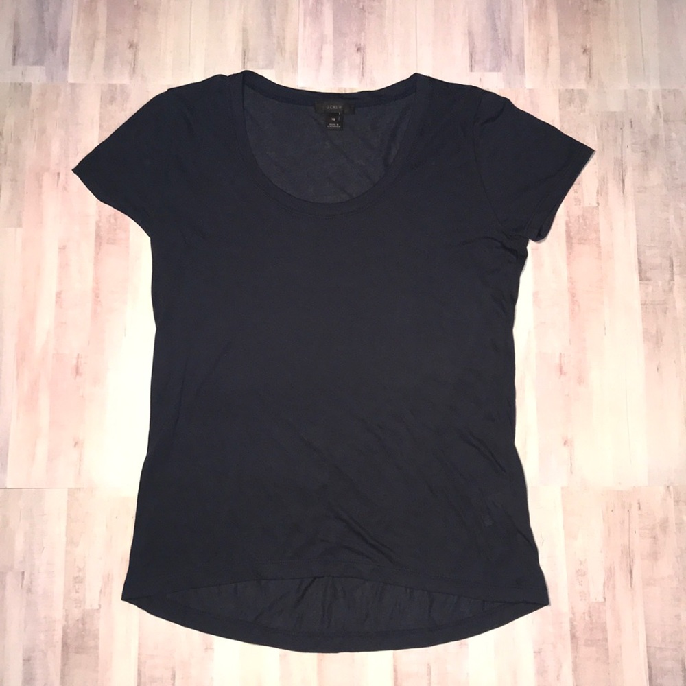 SUPER SOFT J. Crew Navy Blue T-Shirt